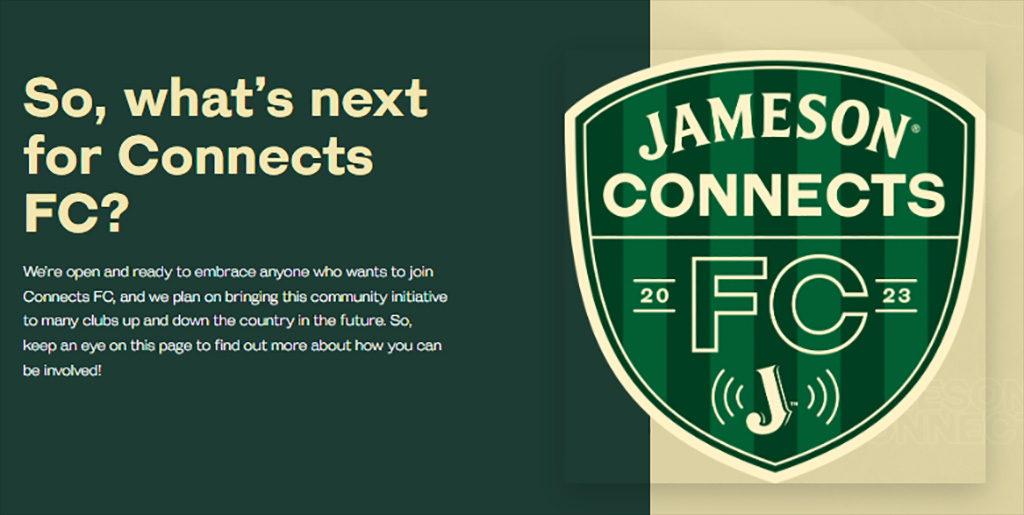 Jameson Launches Connects F.C. A Celebration Of Community Through Football