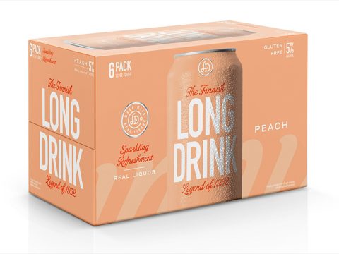 The Finnish Long Drink Launches Much-Anticipated Peach Flavor