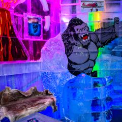 Minus5º ICEBAR Unveils New Ice Sculptures Including King Kong and Pirates