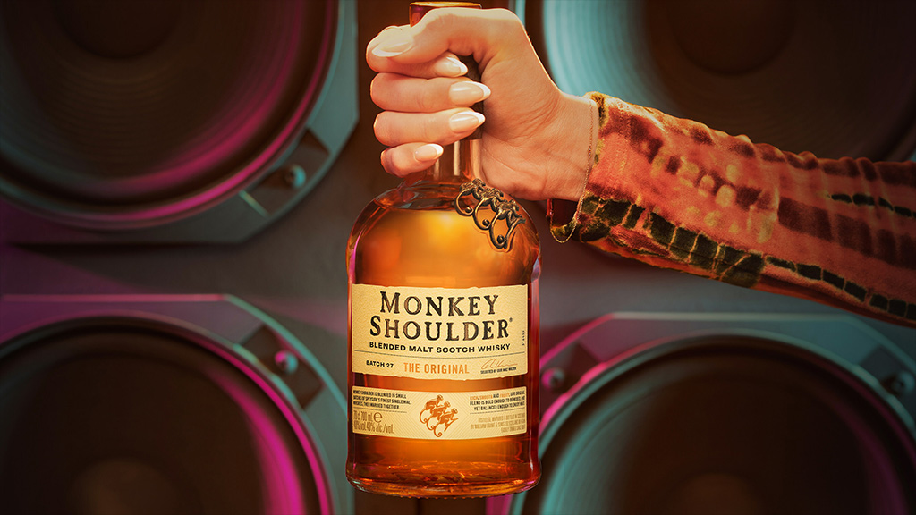 MONKEY SHOULDER Reveals New Bottle Using Up To 25% Less Glass