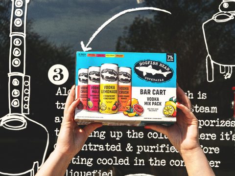 Dogfish Head Expands Distribution of Spirits Based RTD Cocktails to Western Canada