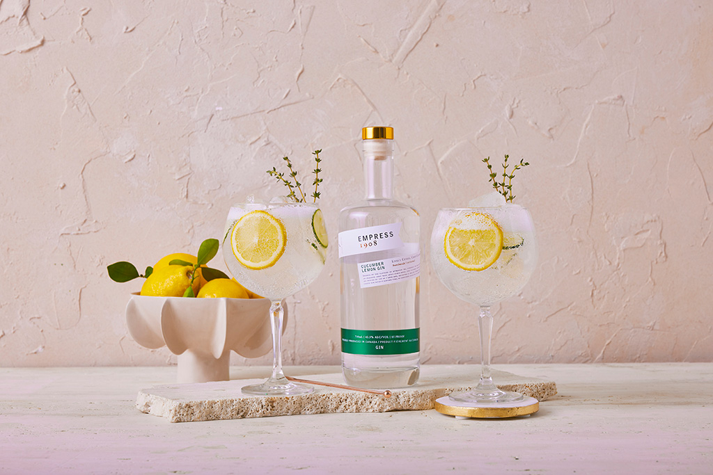 Empress 1908 Gin Releases Cucumber Lemon Gin