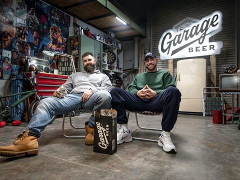 Jason & Travis Kelce Become Significant Owners Of Garage Beer