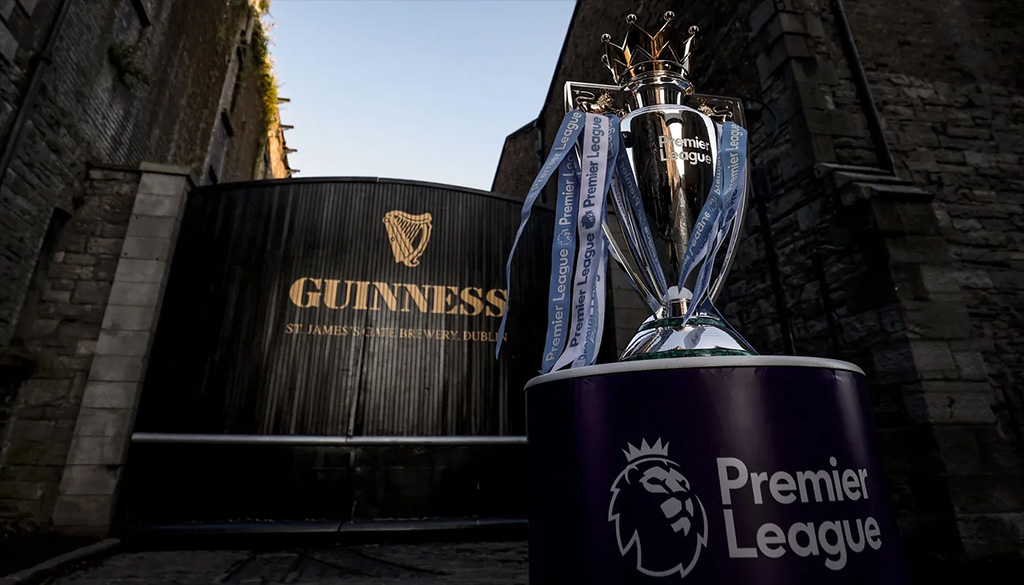 Guinness Becomes Official Beer Of Premier League