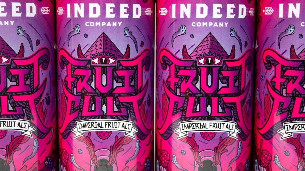 Indeed Brewing Company’s Fruit Cult (10% ABV) Imperial Fruit Ale