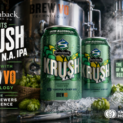 Switchback Brewing Debuts Krush N.A. IPA Using BrewVo Technology at CBC