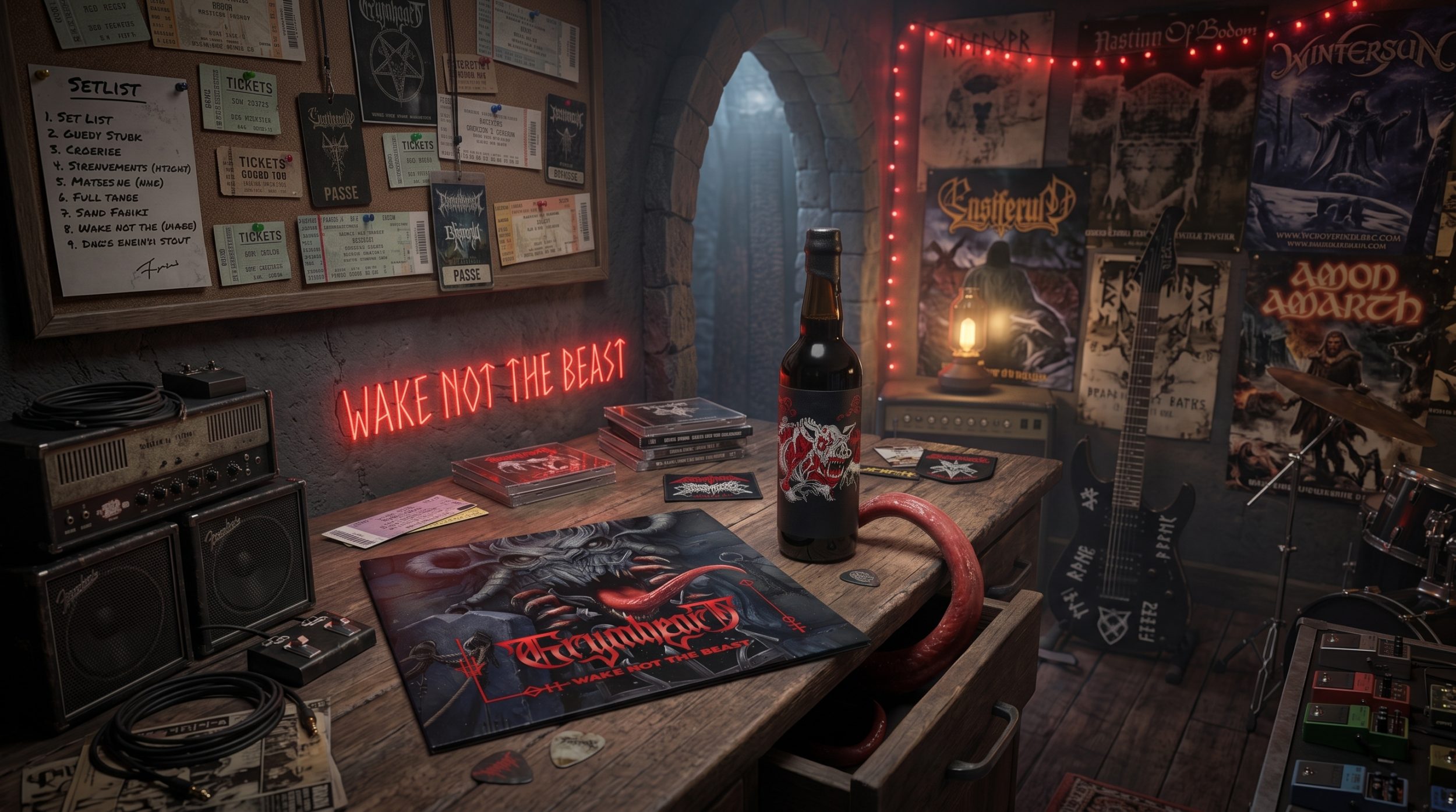 GRYMHEART “Wake Not The Beast” Review + Surly’s Darkness.