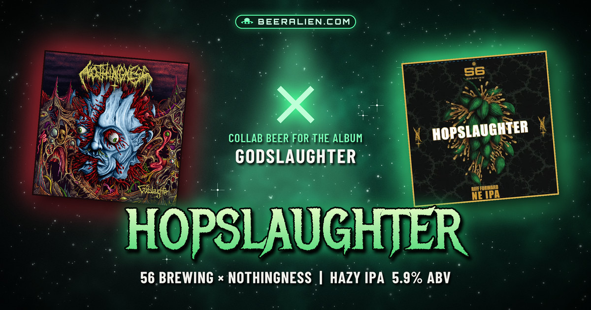 Hopslaughter: 56 Brewing and Nothingness Brew a Hazy IPA for Godslaughter