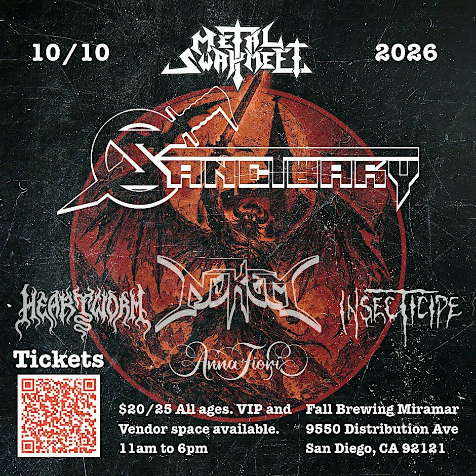 San Diego Metal Swap Meet 2026: Earthlings Prepare for Craft Brews, Vinyl and Heavy Metal 1 San Diego Metal Swap Meet 2026