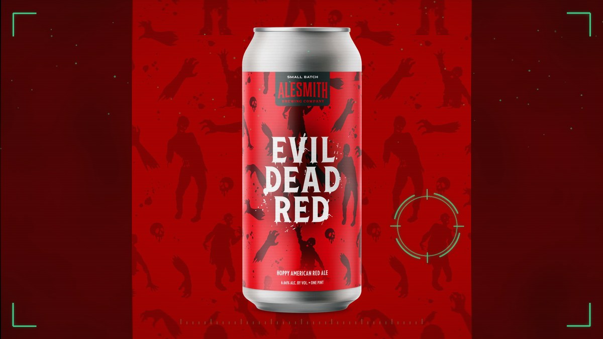 AleSmith Evil Dead Red Rises Again at 6.66% for Halloween