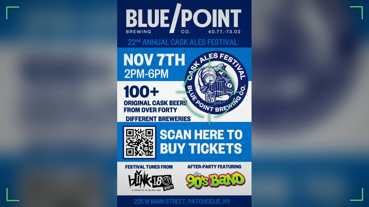 Blue Point Cask Ales Festival Returns to Patchogue Nov. 7 With 100+ Casks