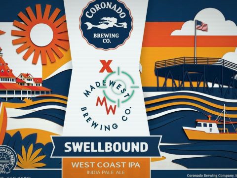Coronado Brewing Swellbound: 6.5% West Coast IPA Collab With Madewest