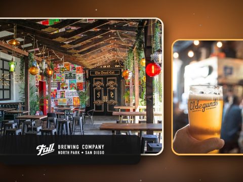 Fall Brewing Fast Sunglasses: 7% West Coast IPA Collab With El Segundo Brewing