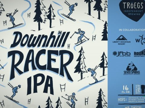 Tröegs Downhill Racer IPA Teams Up With Five Pennsylvania Ski Resorts