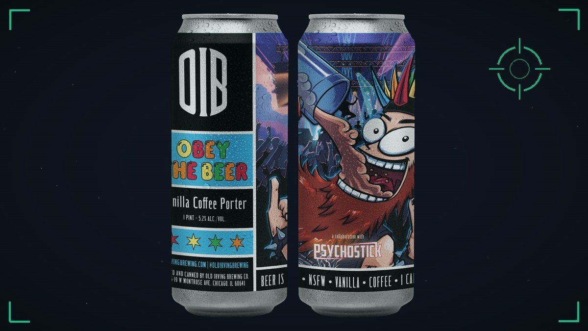 Obey the Beer: Psychostick and Old Irving Brewing Pour a Vanilla Coffee Porter