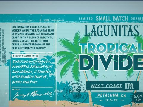 Lagunitas Tropical Divide Returns: 5.8% West Coast IPA in Small Batch Cans