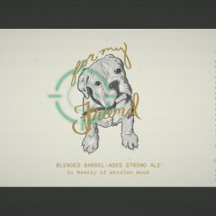 Monday Night Brewing For My Friend Honors Winston Wood, a Beloved Bulldog