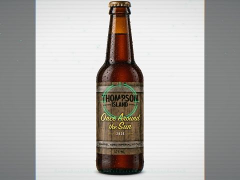 Once Around the Sun 2026 Stout Drops for Thompson Island’s 7th