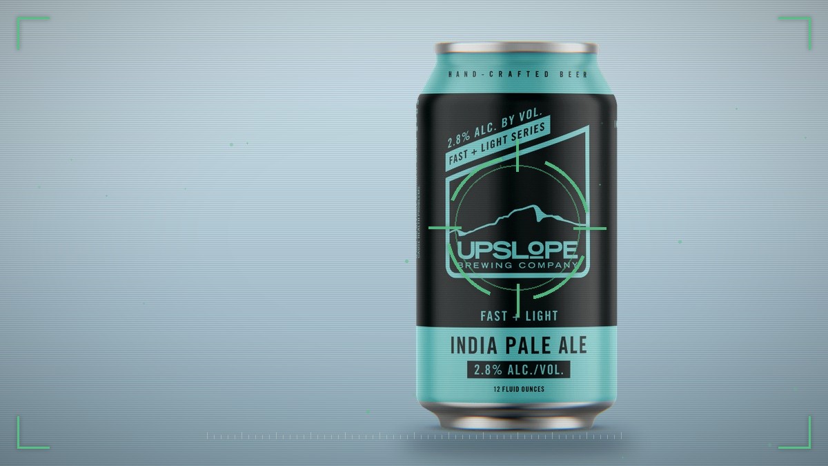 Upslope Fast + Light IPA: 2.8% ABV, 80-Calorie IPA Label Preview
