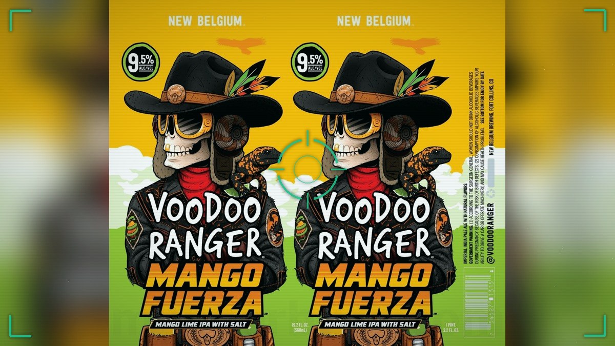 Label Watch: Voodoo Ranger Mango Fuerza, a 9.5% Mango Lime Imperial IPA With Salt